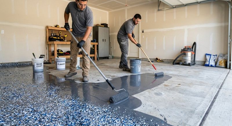 Epoxy Flooring Installation in Raleigh, NC