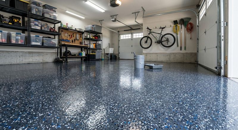 Epoxy Garage Flooring Installation in Annapolis, MD