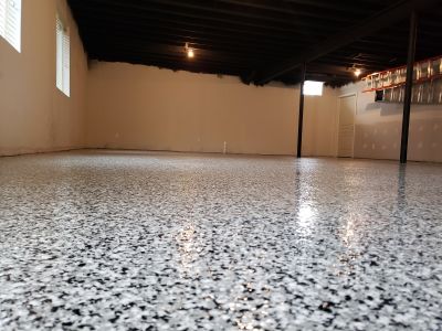 Garage Floor Epoxy Installation in Winston Salem, NC