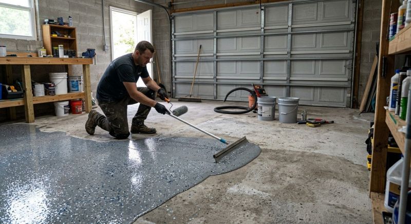 Garage Floor Resurfacing in Columbia, SC