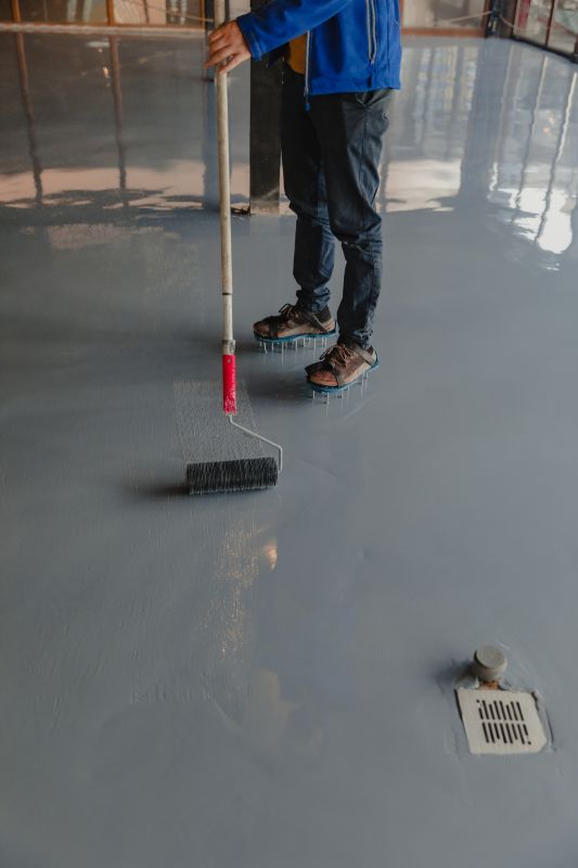 Garage Floor Staining in Columbia, SC