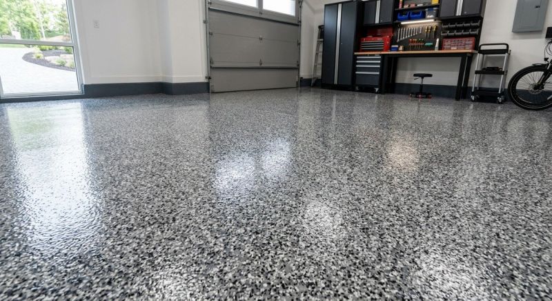 Garage Floor Staining in Greensboro, NC