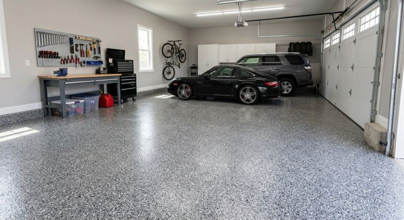 Garage Floor Staining in Winston Salem, NC