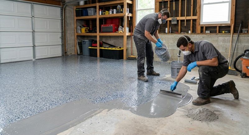 Garage Floor Resurfacing in Raleigh, NC