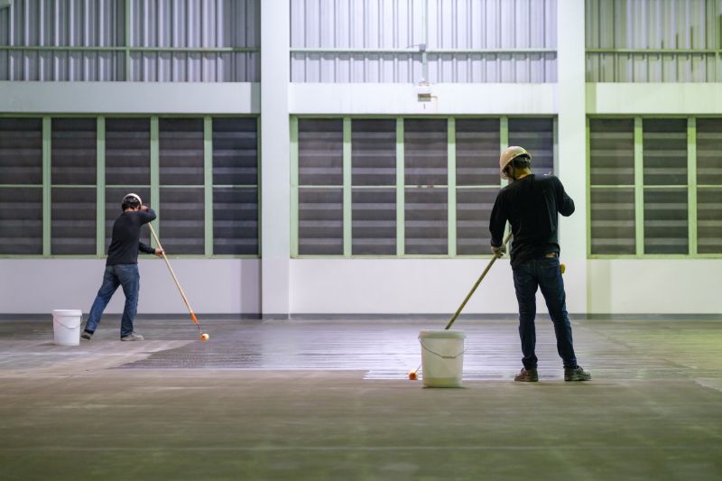 Local Warehouse Floor Coating pros at work